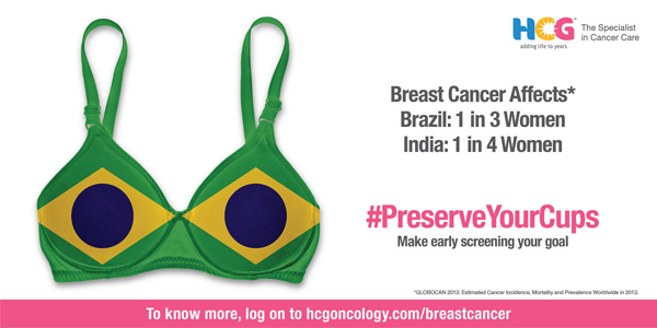 HCG - Breast cancer campaign